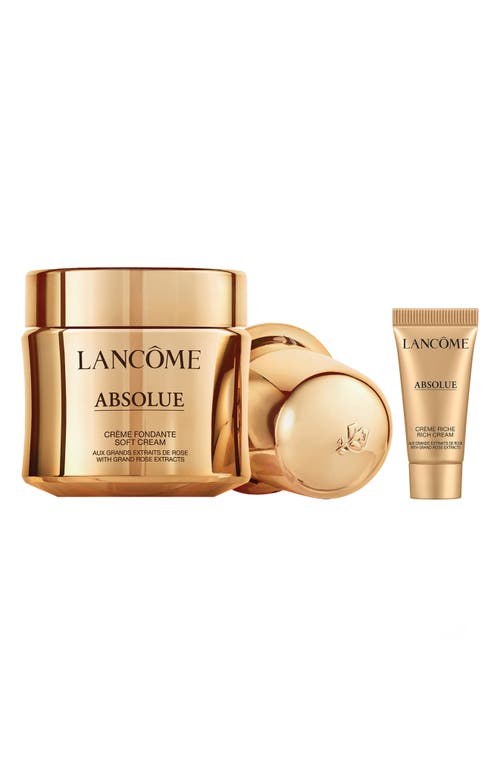 Lancôme Absolue Soft Cream Refill Set (nordstrom Exclusive) $537 Value In No Color