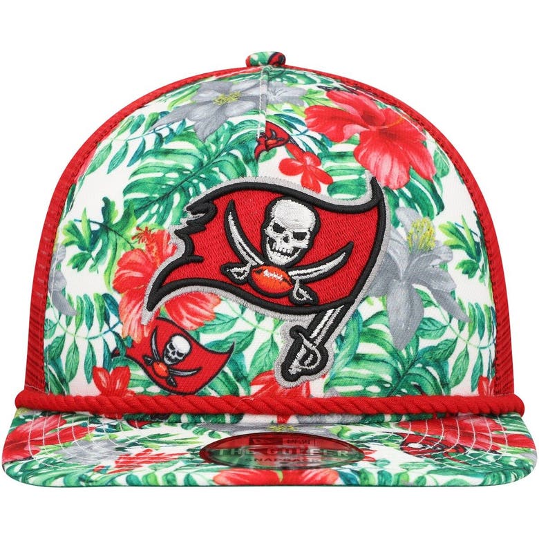 New Era White Tampa Bay Buccaneers Botanical 9fifty Snapback Hat