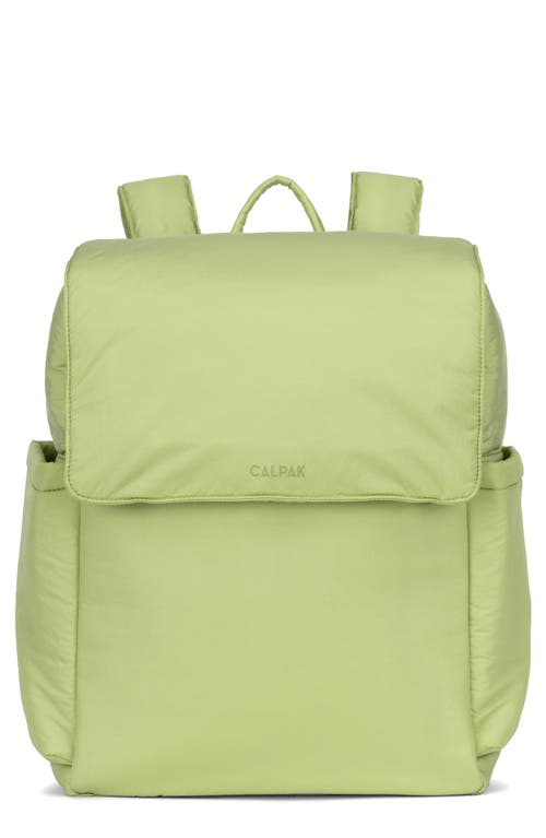 CALPAK Diaper Backpack with Laptop Sleeve in Lime at Nordstrom