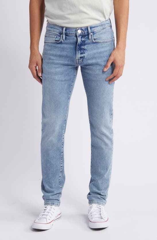 Shop Frame L'homme Slim Superstretch Jeans In Jadite