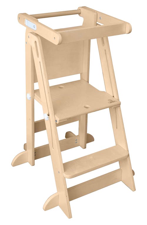 Little Partners Learn 'N Fold Learning Tower Toddler Step Stool in Natural at Nordstrom