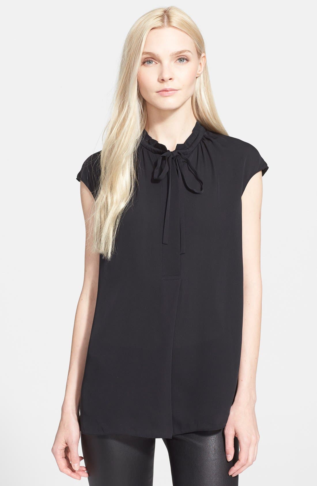 Vince Cap Sleeve Blouse Nordstrom
