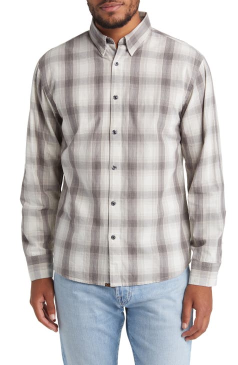 Tuscumbia Plaid Cotton Button-Up Shirt