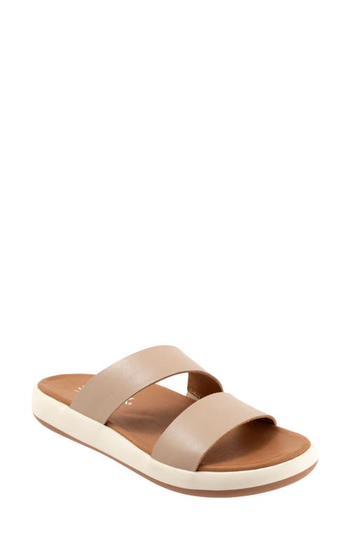 SoftWalk Jenna Platform Sandal Beige at Nordstrom,