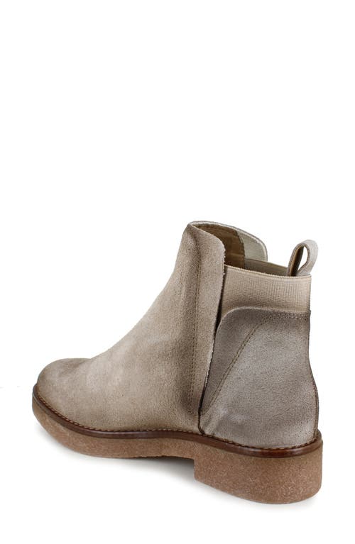Shop National Comfort Evita Bootie In Sand Suede
