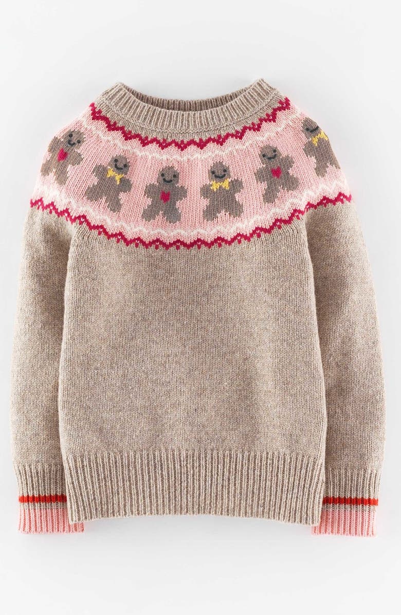 Min Boden 'Festive' Sweater (Toddler Girls, Little Girls & Big Girls ...