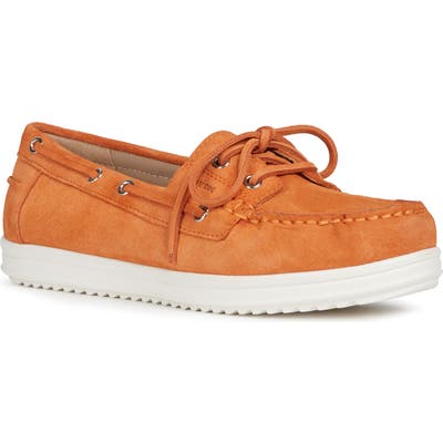 Geox Genova Moccasin, Orange