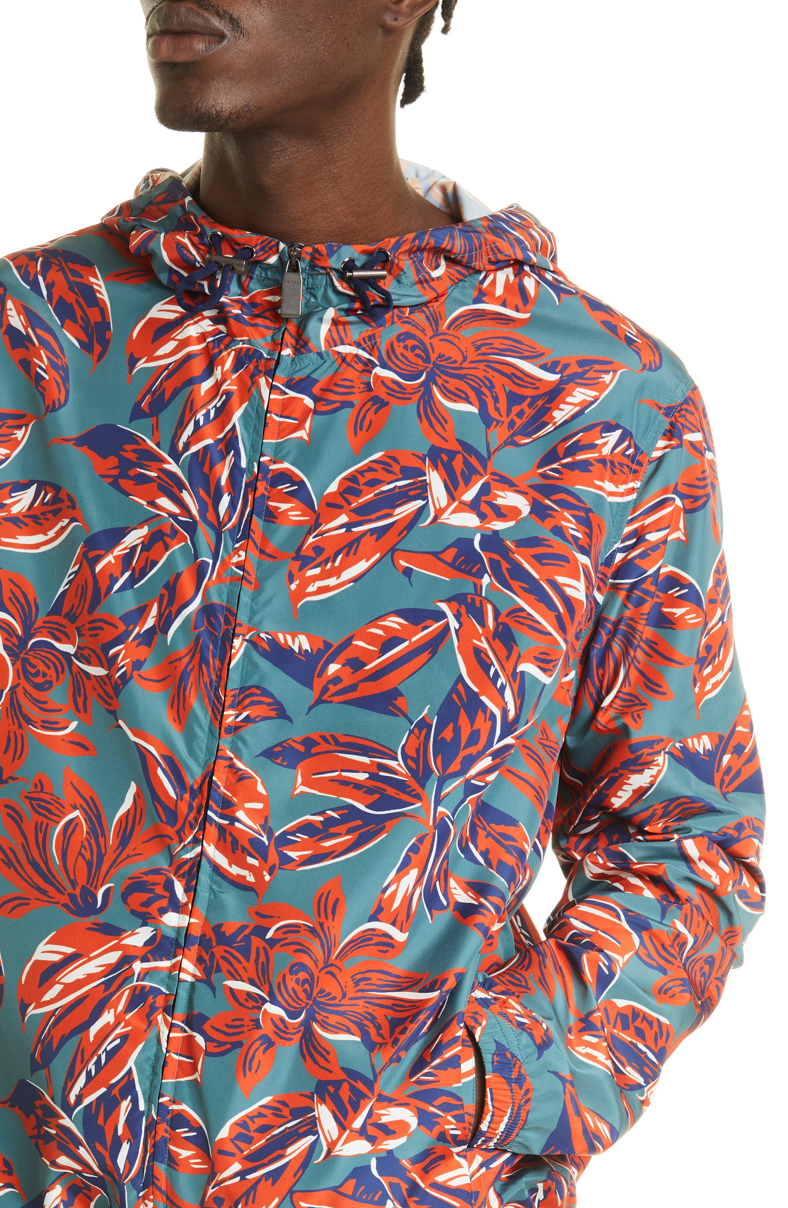 nike tropical print jacket