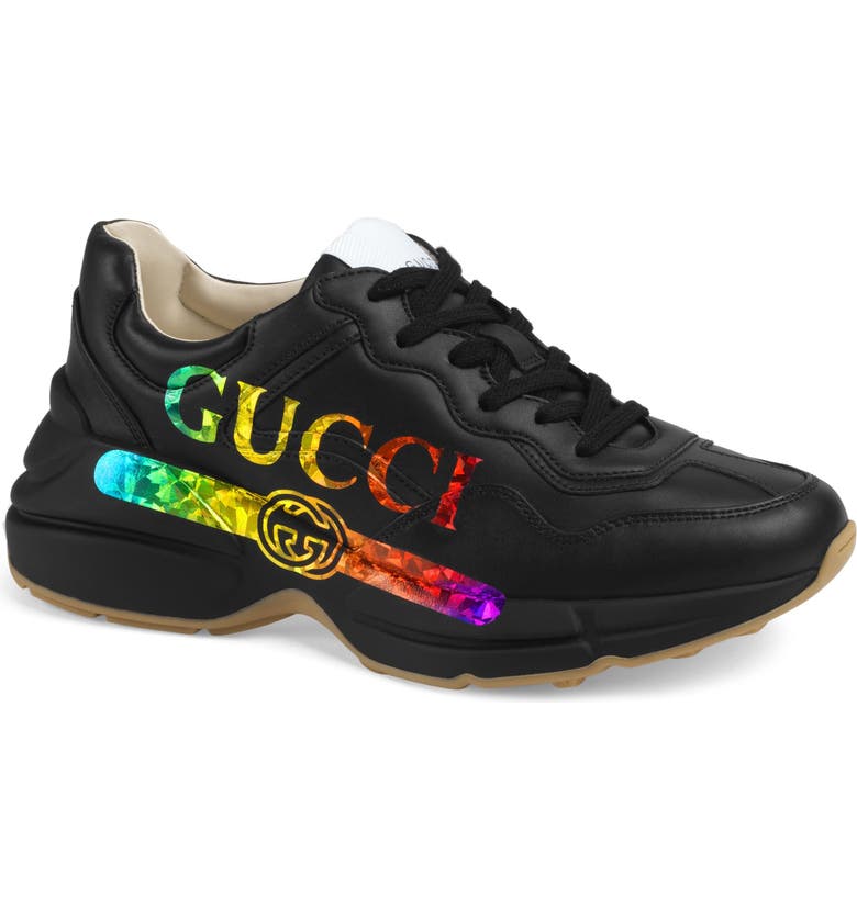 Gucci Rhyton Rainbow Sneaker (Women) Nordstrom