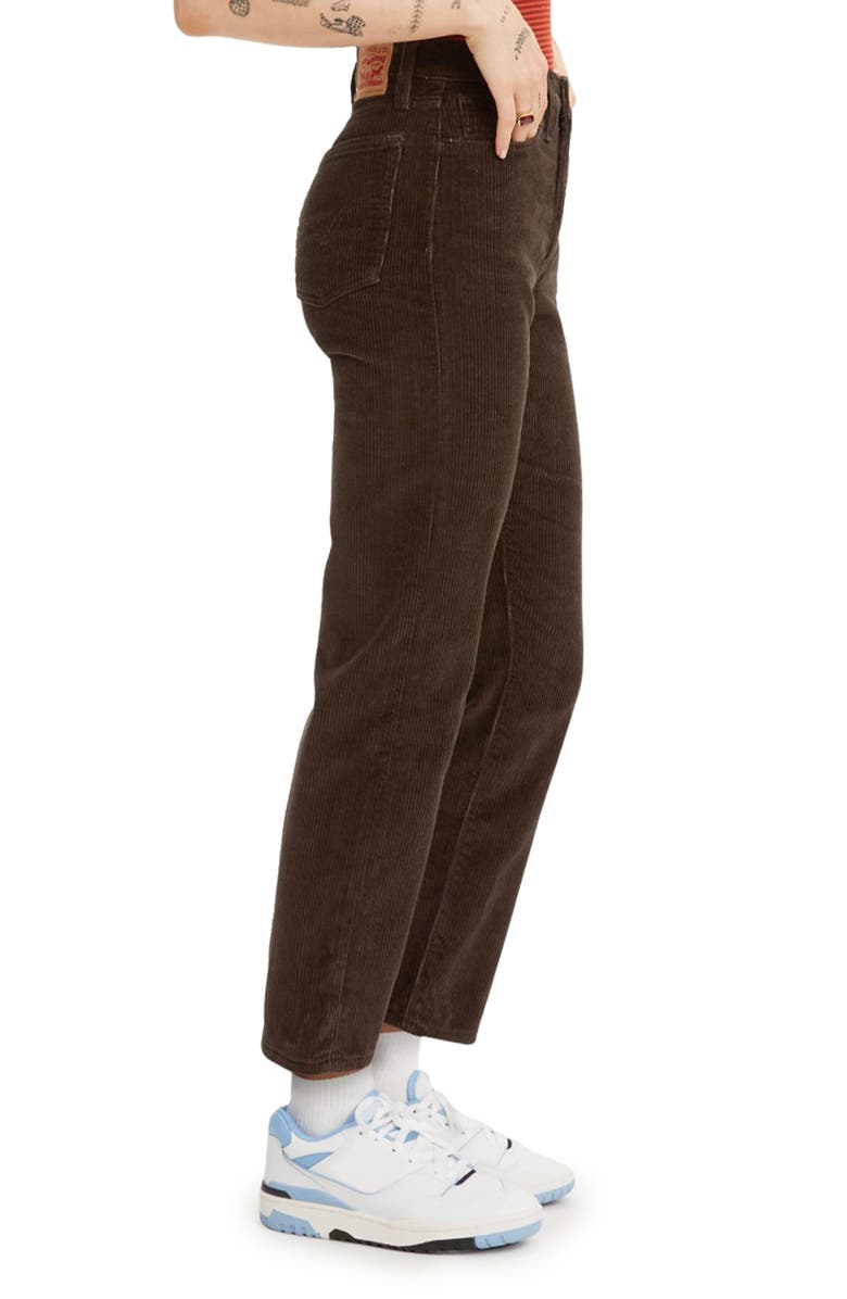 Levi's® Wedgie High Waist Straight Leg Corduroy Pants | Nordstrom