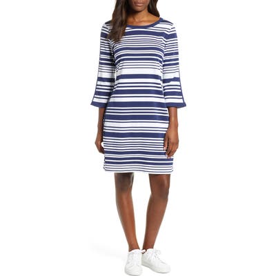 Tommy Bahama Knotty Stripe Shift Dress, Blue