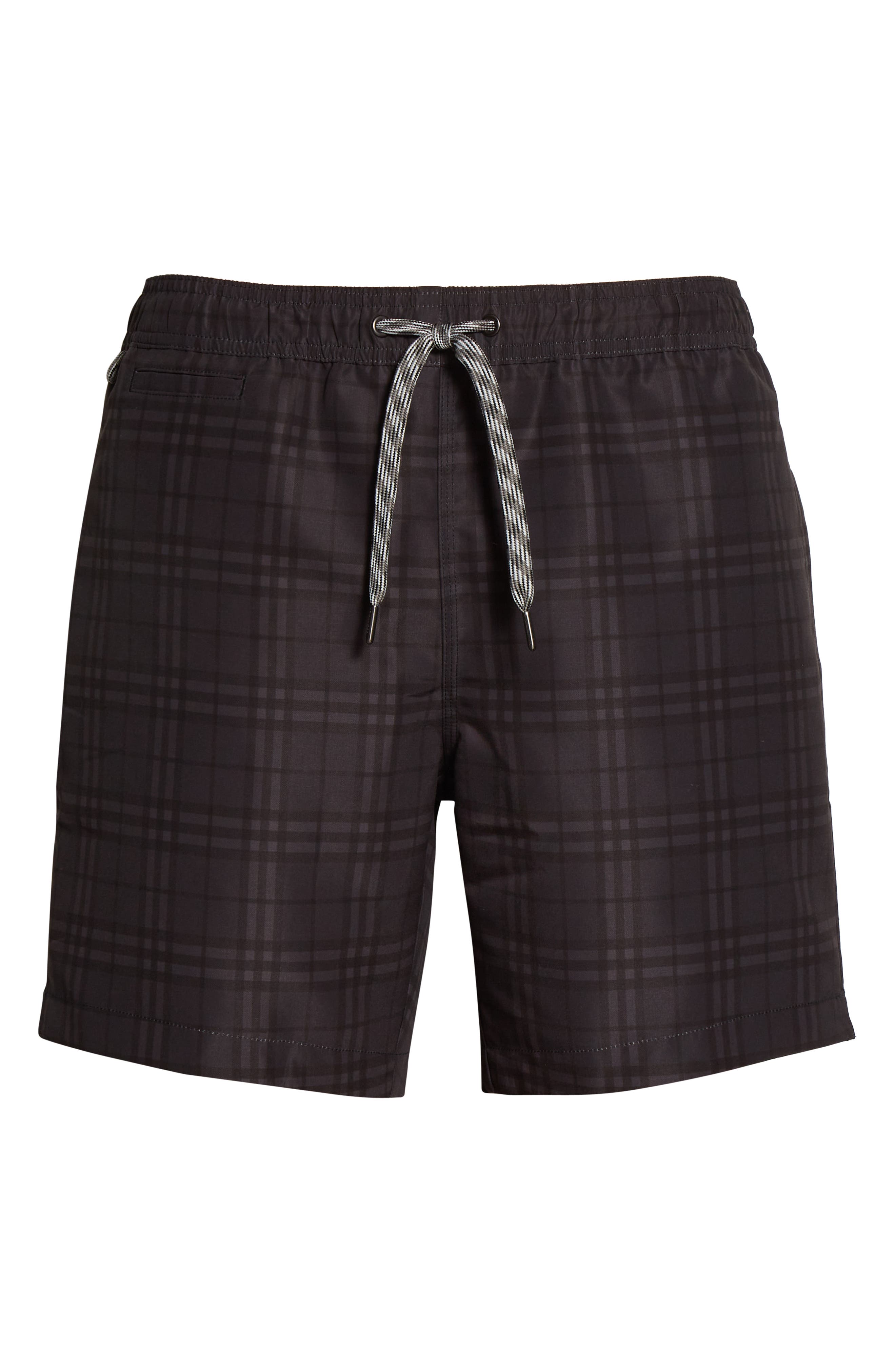 burberry martin check swim trunks