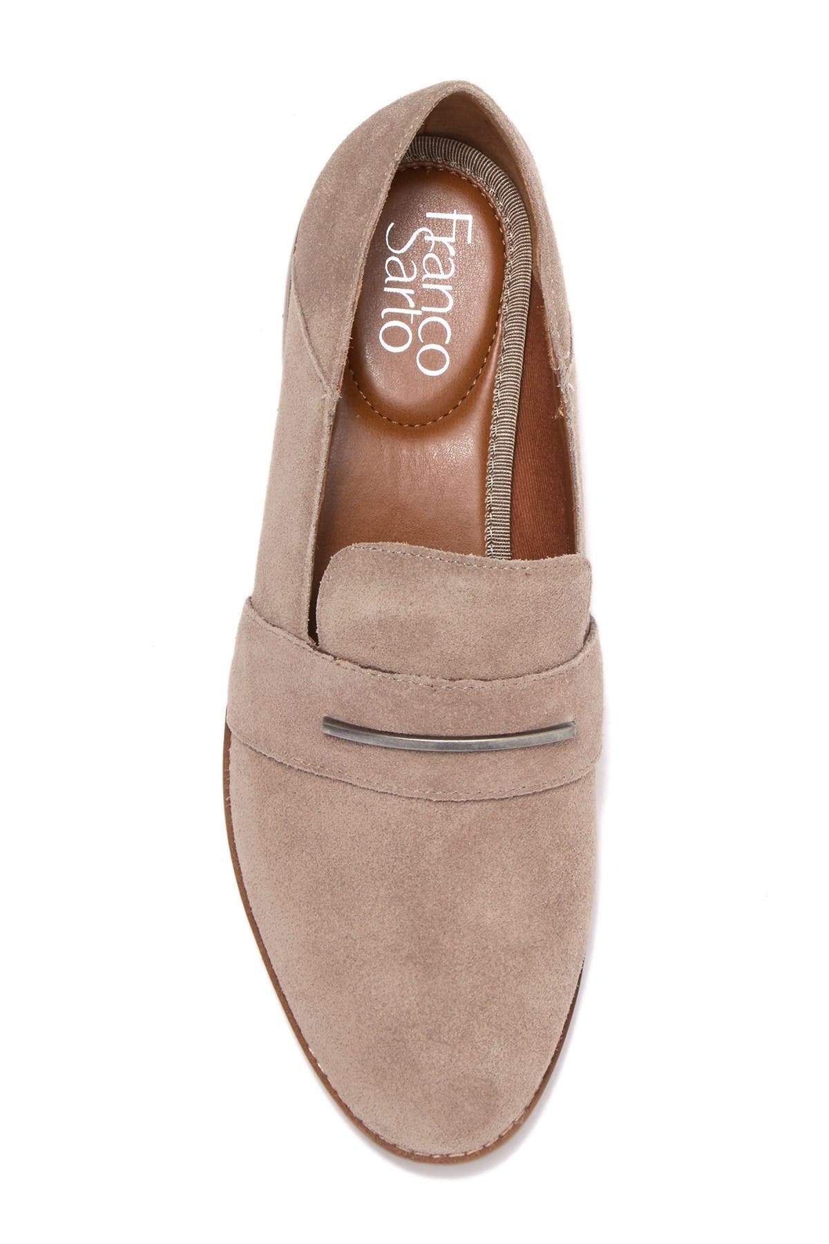 franco sarto suede loafers