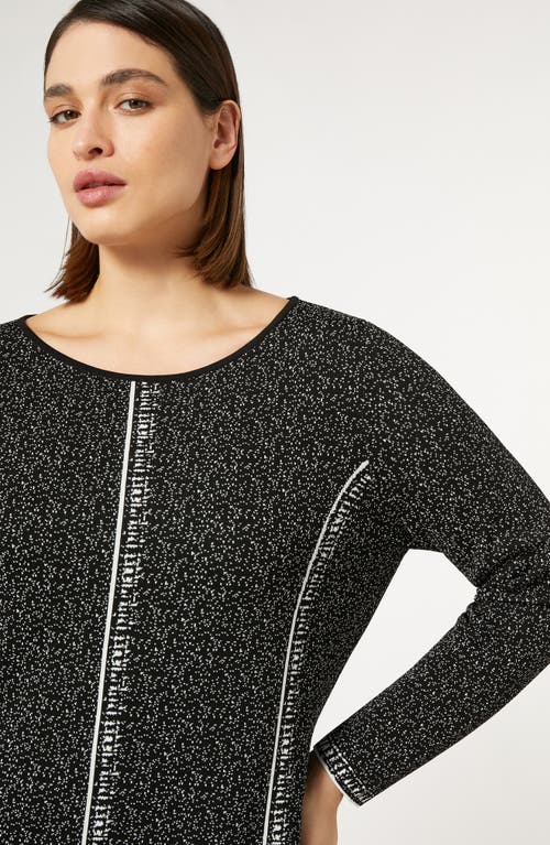 MARINA RINALDI MARINA RINALDI TANTALO LONG SLEEVE KNIT DRESS 
