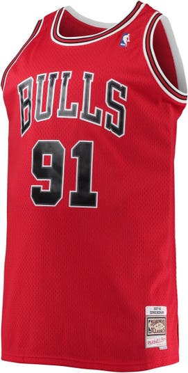 Big & Tall Mitchell & Ness NBA Swingman Jersey - Bulls Rodman#91 Red -  Yahoo Shopping