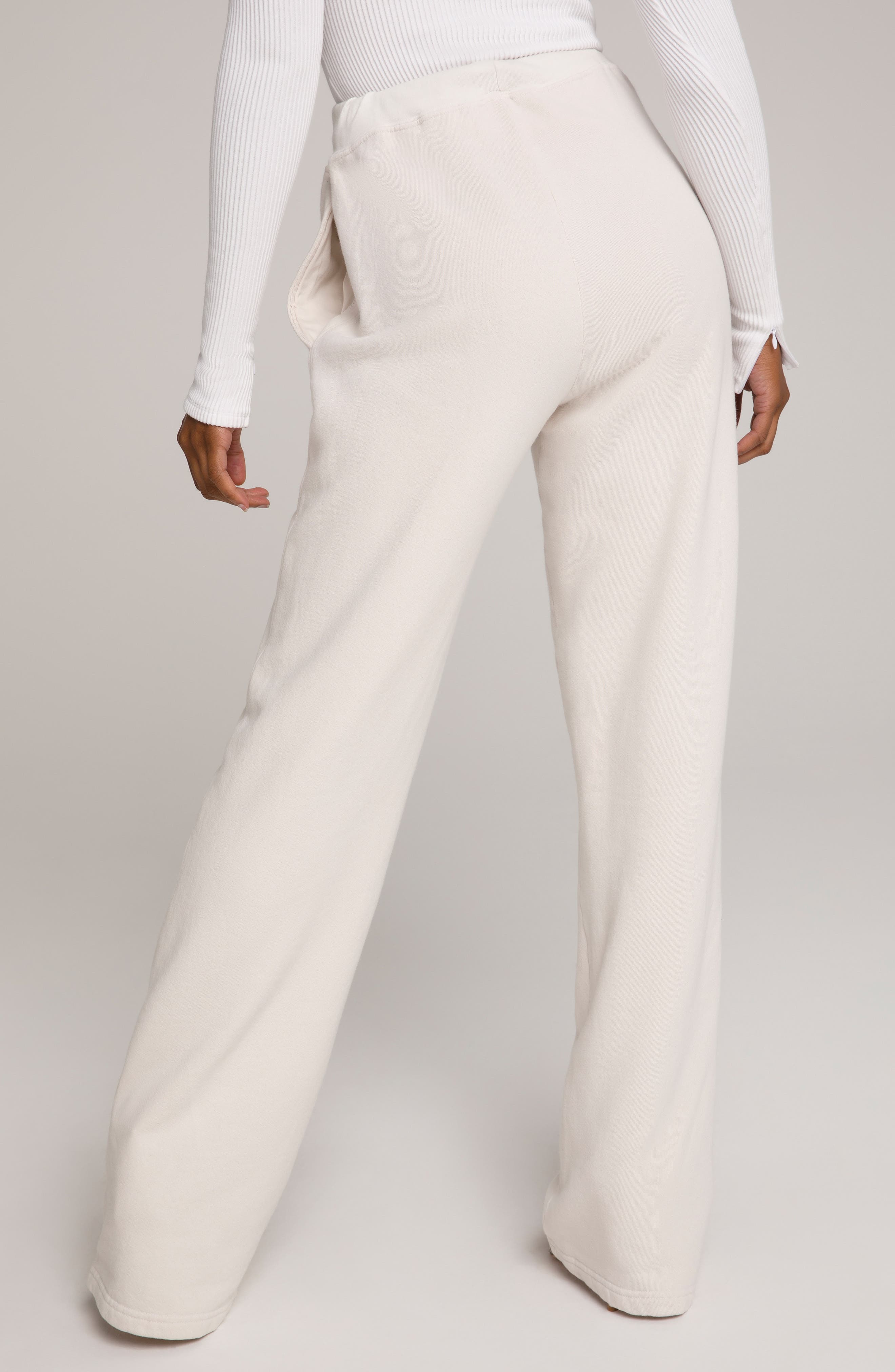 Good american wide leg sweatpants Clearance