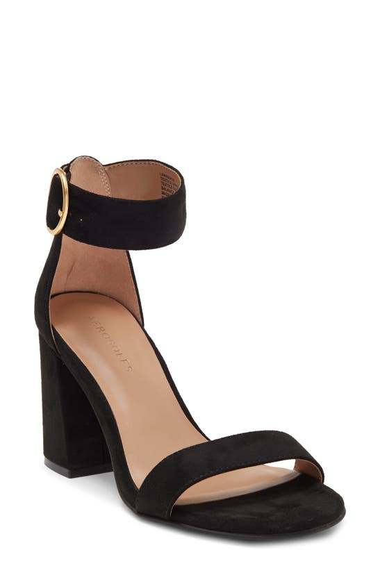 Aerosoles Lawrence Heeled Sandal In Black