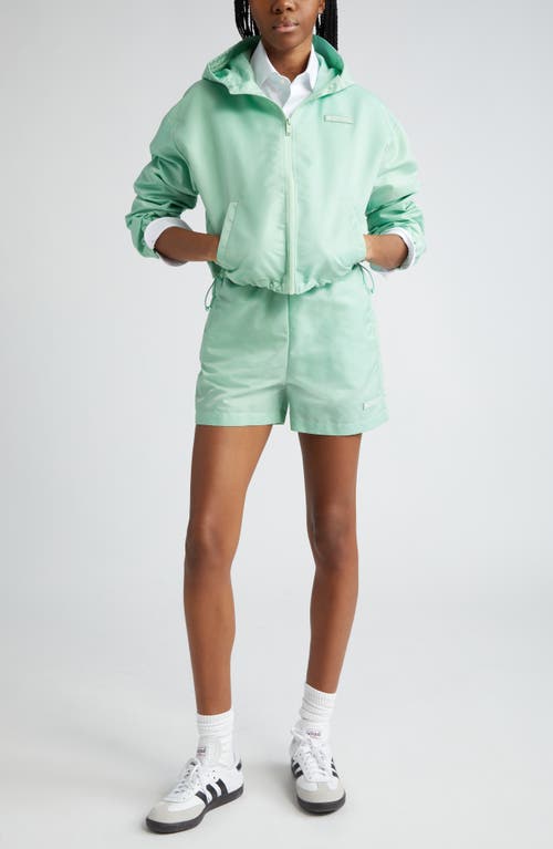 Shop Sporty And Rich Sporty & Rich Good Health Shorts In Thyme