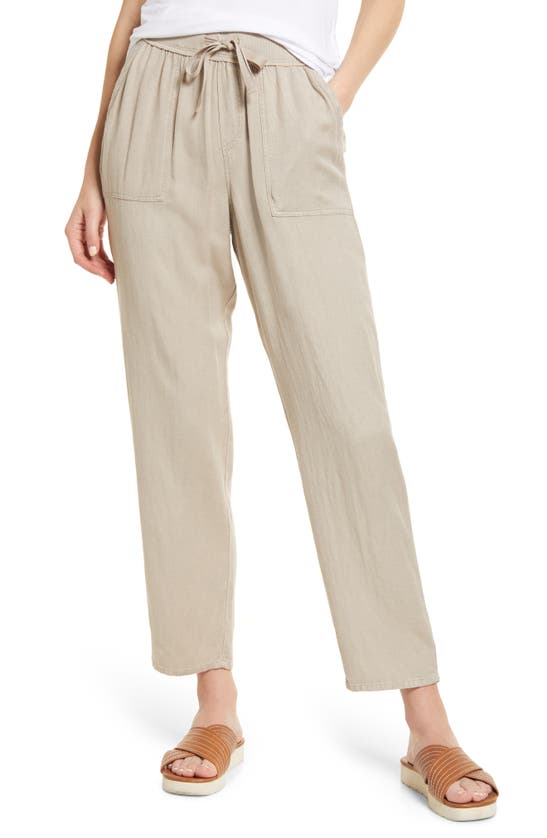 Splendid Addie Cropped Pants In Fawn