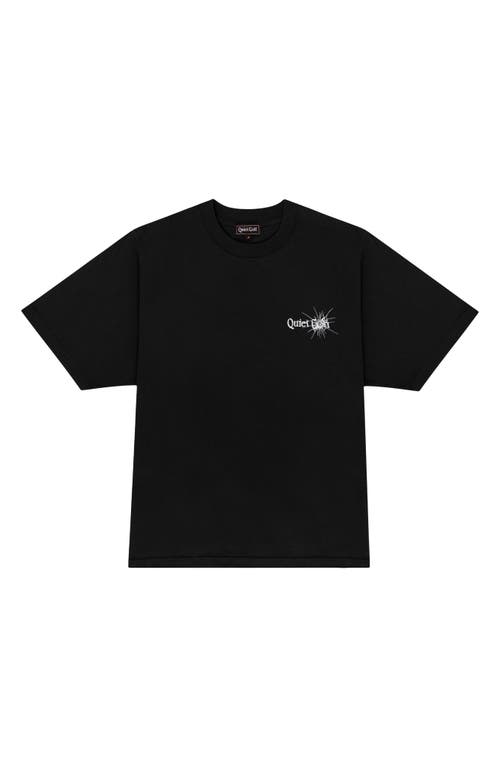 Shatter Graphic T-Shirt in Black