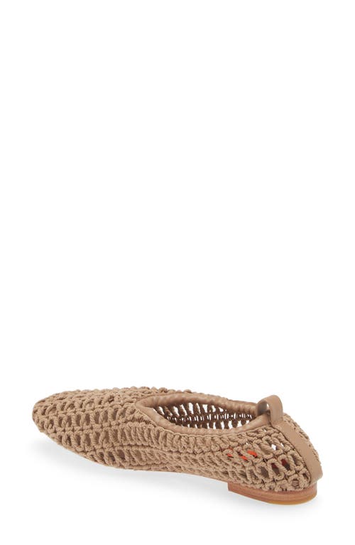 Shop Simon Miller Simonmiller Riad Crochet Flat In Natural