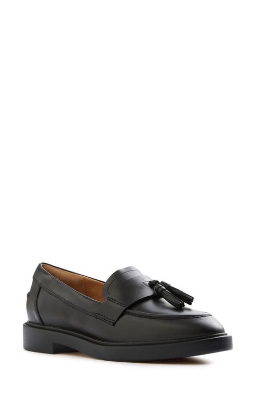 Frankie4 Octavia Platform Tassel Loafer In Black