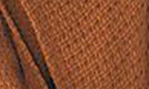 Saachi Waffle Drape Jacket In Brown
