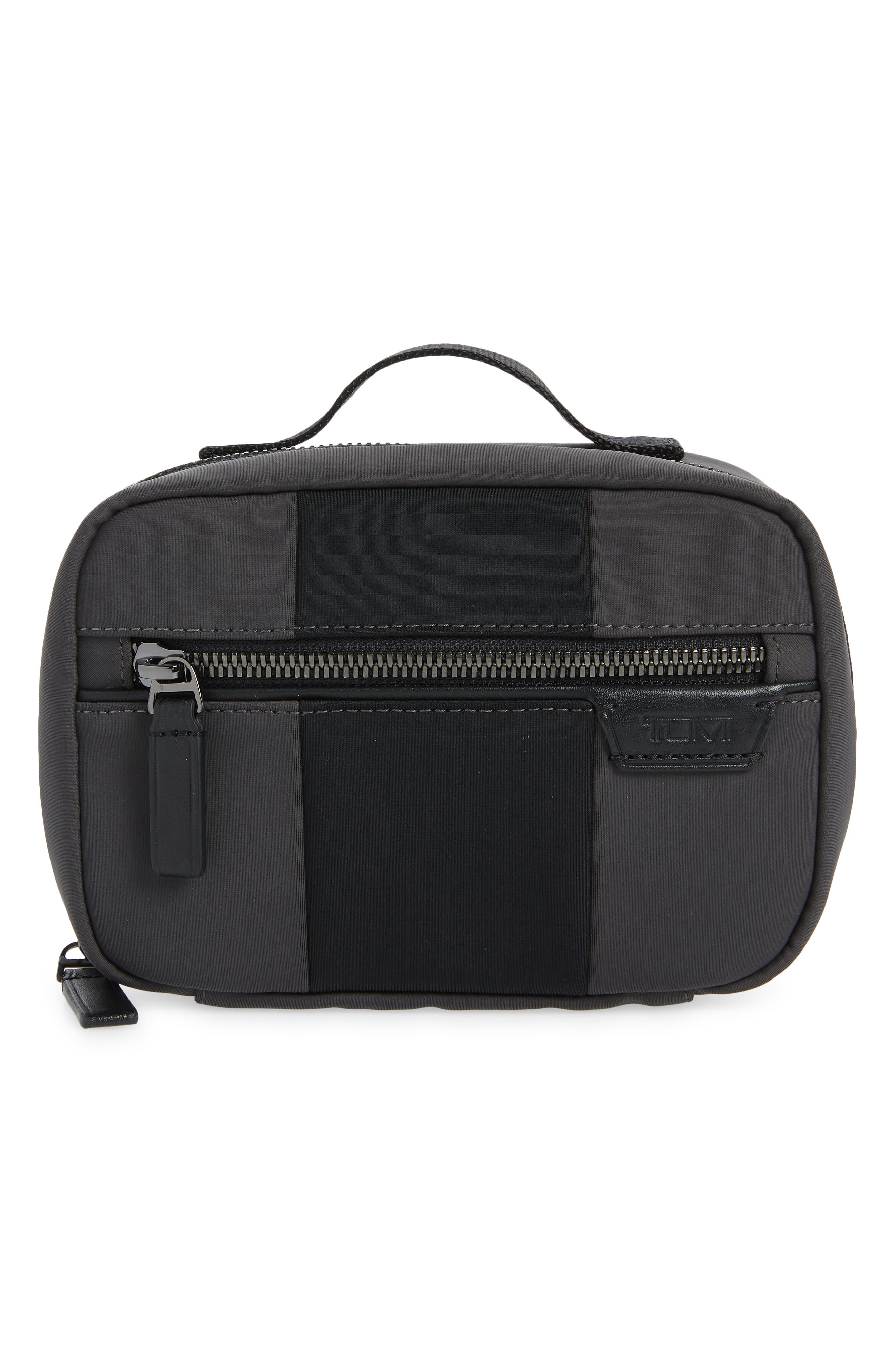 Tumi Braxmar Travel Kit In Grey/ Black Stripe ModeSens
