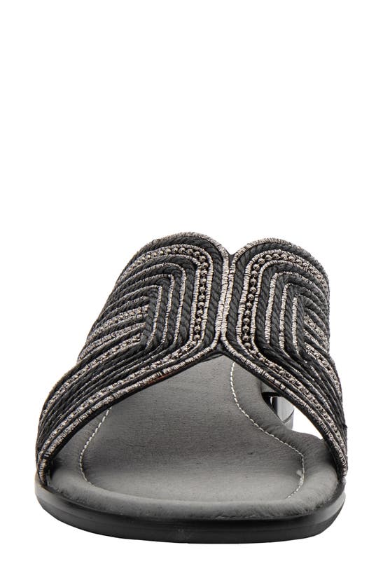David Tate Thrill Detailed Sandal In Black