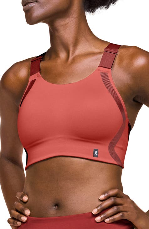 Under Armour Bra Womens Small Pink Black Workout Sports Bra Outdoors Ladies