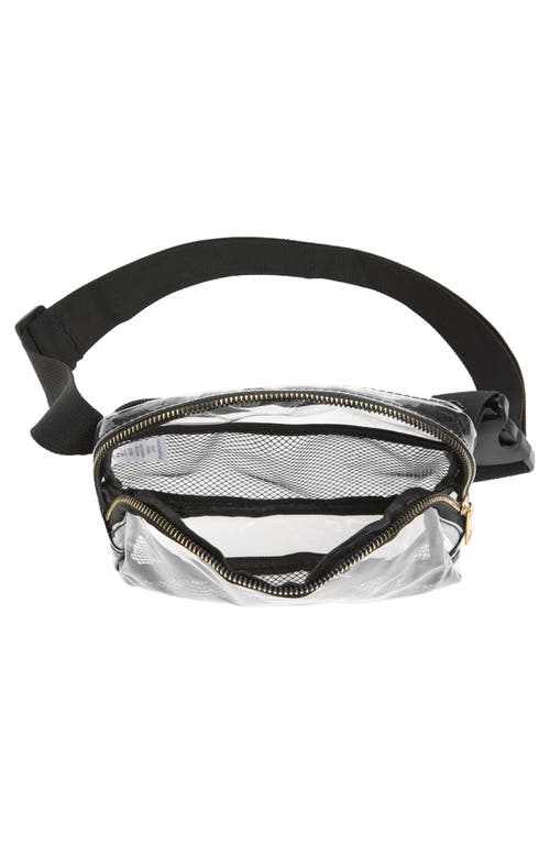 Shop Bp. Clear Stadium Belt Bag In Black