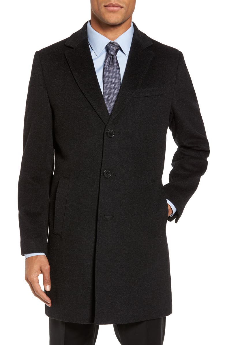 Sand Wool & Cashmere Topcoat | Nordstrom