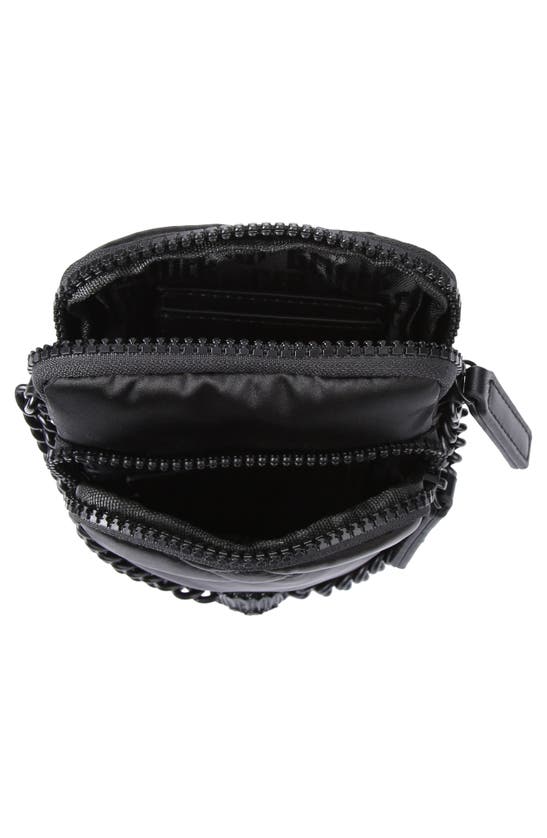 Kurt Geiger Quilted Crossbody Bag In Charcoal