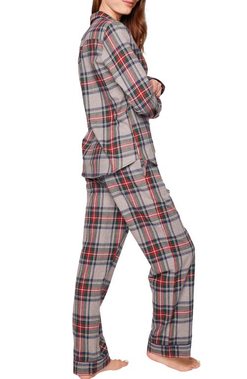 PETITE PLUME PETITE PLUME WESTMINSTER TARTAN COTTON PAJAMAS 