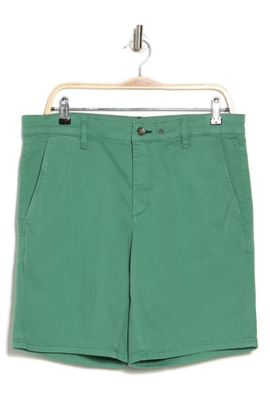 Rag & Bone Green Perry Shorts In Bottlegrn