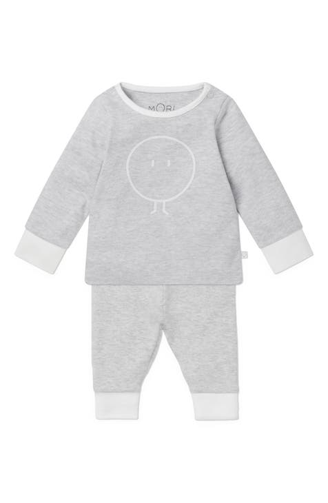 Baby Girl Footie + Bonnet, Classic Pajama, Rosewood/Nude