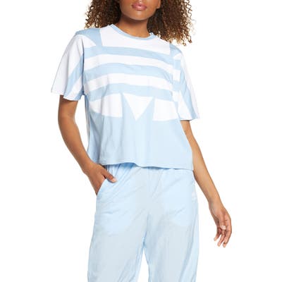 Adidas Originals Large Graphic Tee, Blue