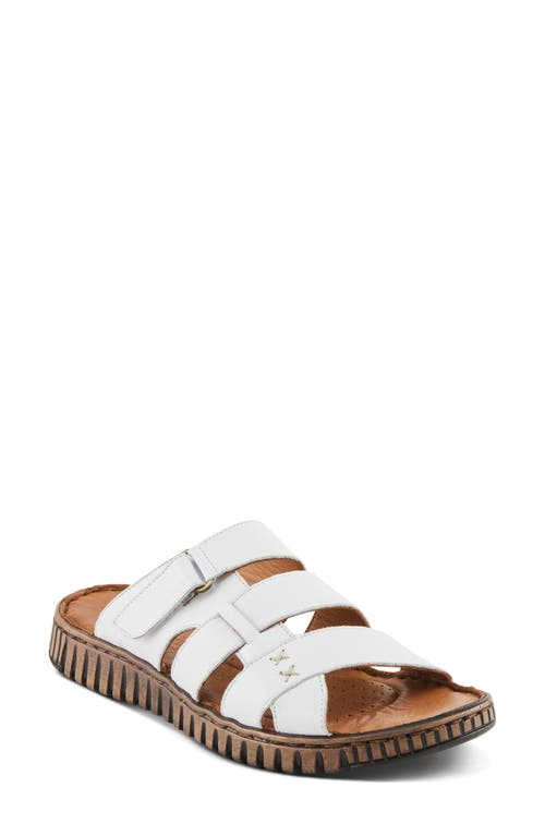 Shop Spring Step Olly Slide Sandal In White