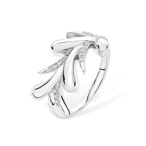 Lucy Quartermaine Sycamore Ring In Sterling Silver