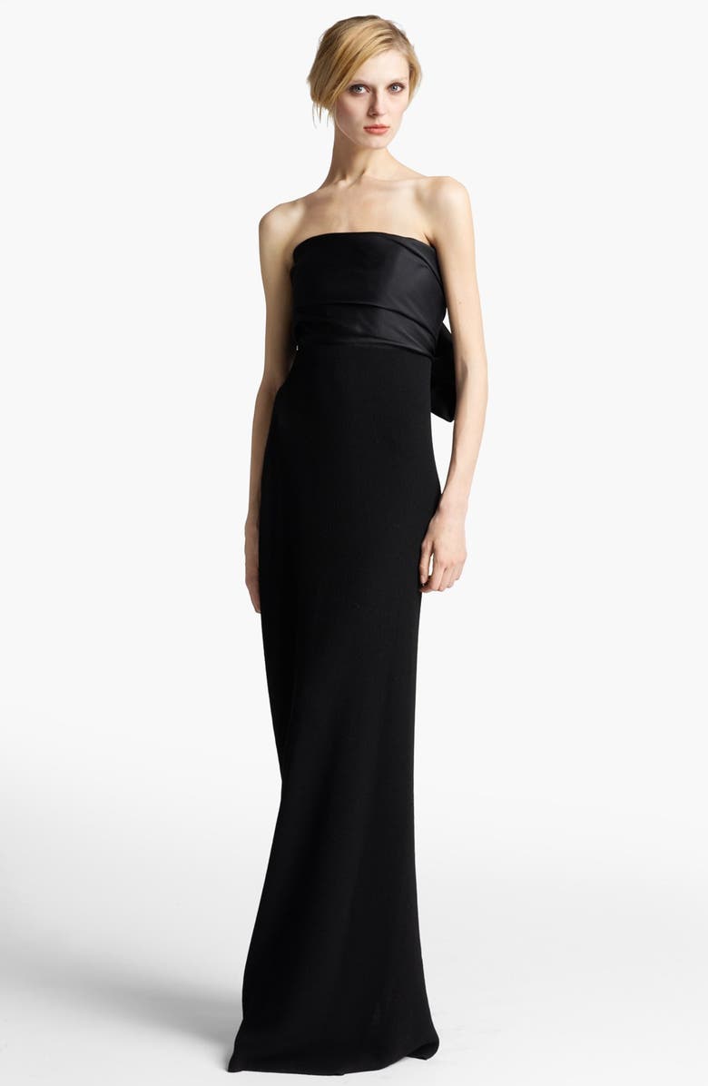 Lanvin Strapless Bow Back Gown | Nordstrom