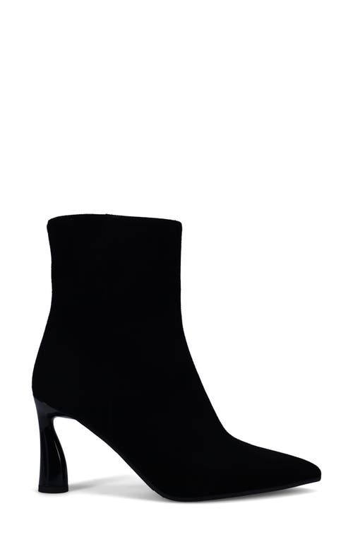 Shop Ron White Danita Pointed Toe Bootie In Onyx Suede