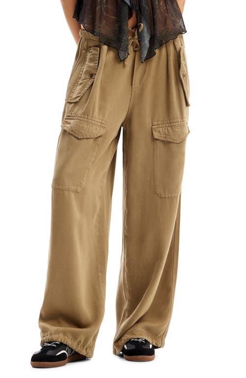 Noel Cargo Pants in Khaki