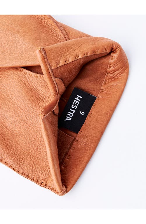 Shop Hestra Henry Leather Gloves In Cork