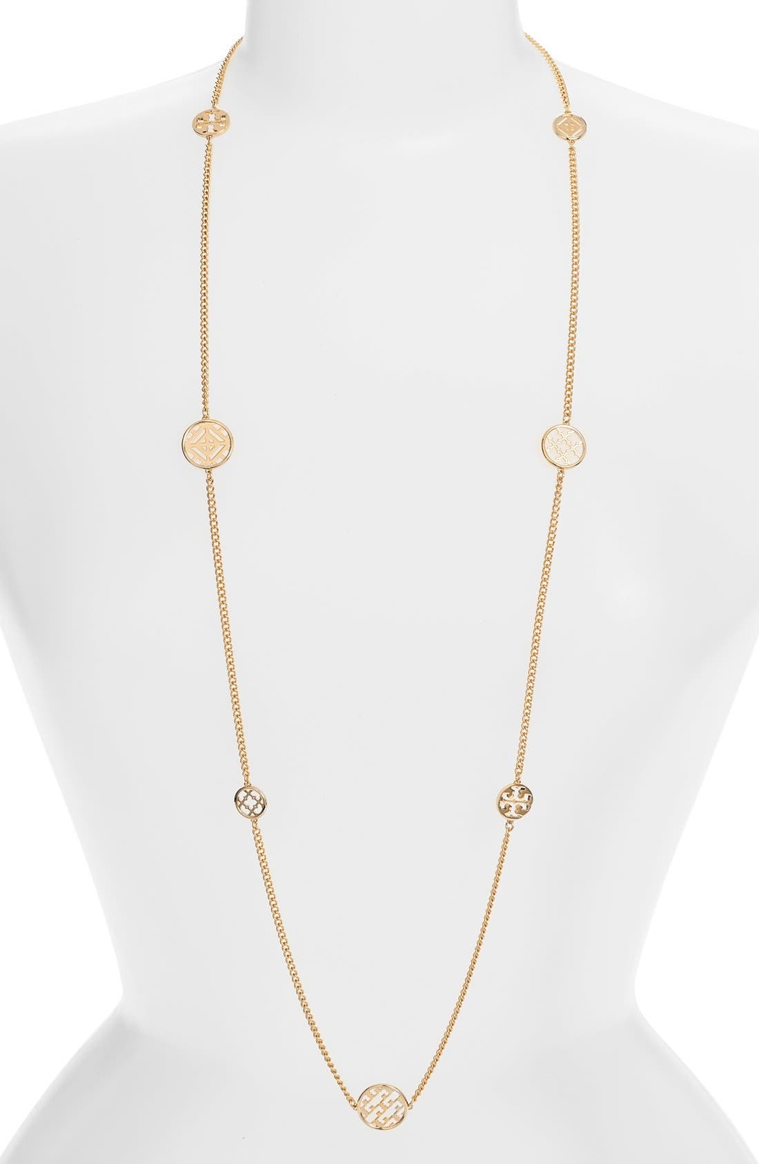 Tory Burch Long Station Necklace Nordstrom