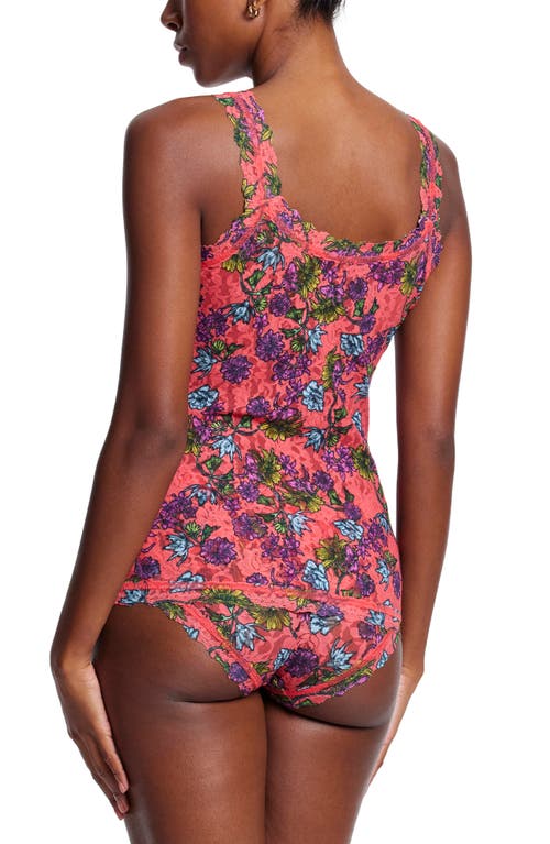 Hanky Panky Printed Signature Lace Classic Cami In Wonderland Blooms