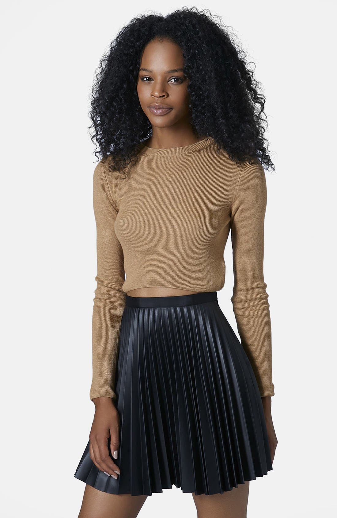 Ribbed Crop Sweater Nordstrom