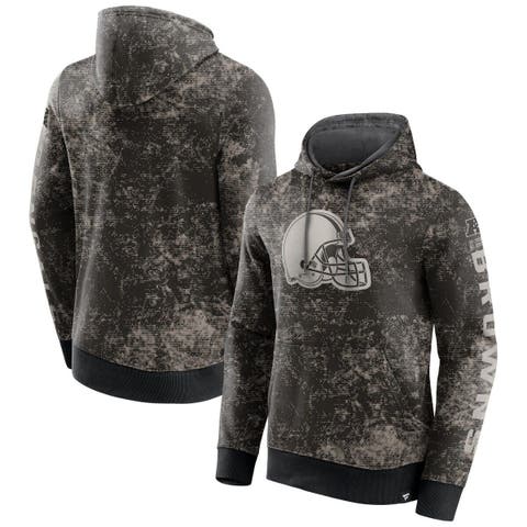 Men's NFL x Darius Rucker Collection by Fanatics Black Cleveland Browns Rocker Full-Zip Hoodie Size: Small