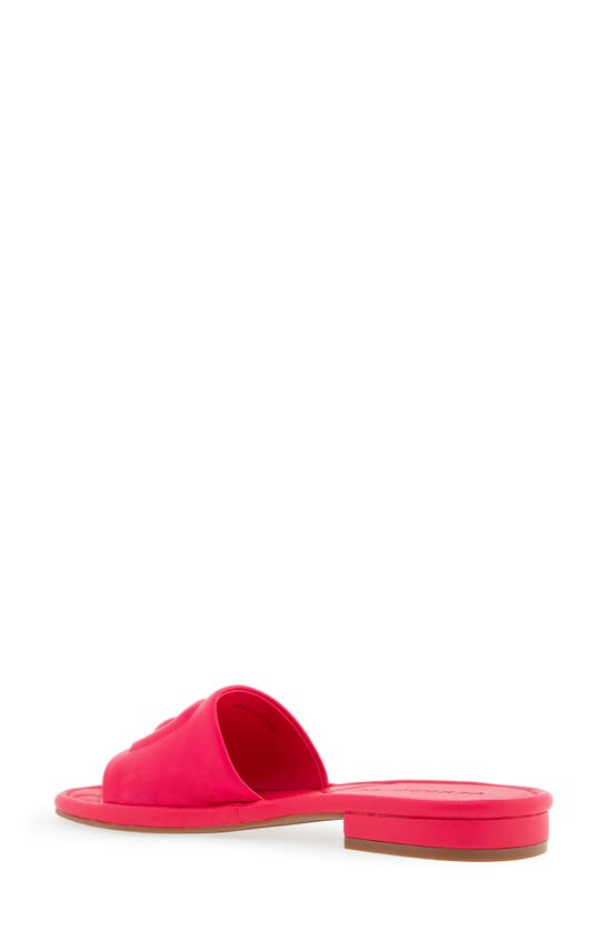 Shop Aerosoles Jilda Slide Sandal In Virtual Pink Leahter