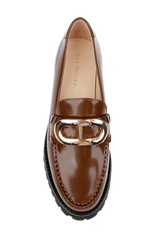 Shop Dee Ocleppo Osaka Platform Bit Loafer In Coco Leather