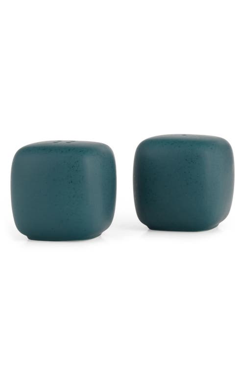 Nambe Nambé Taos Salt & Pepper Shakers Set In Green